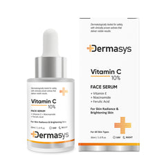 Vitamin C face serum for brightening skin and reducing dark spots