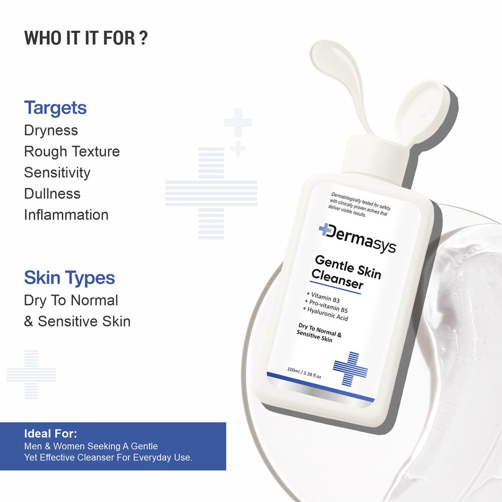 Dermasys Gentle Skin Cleanser for dry and sensitive skin