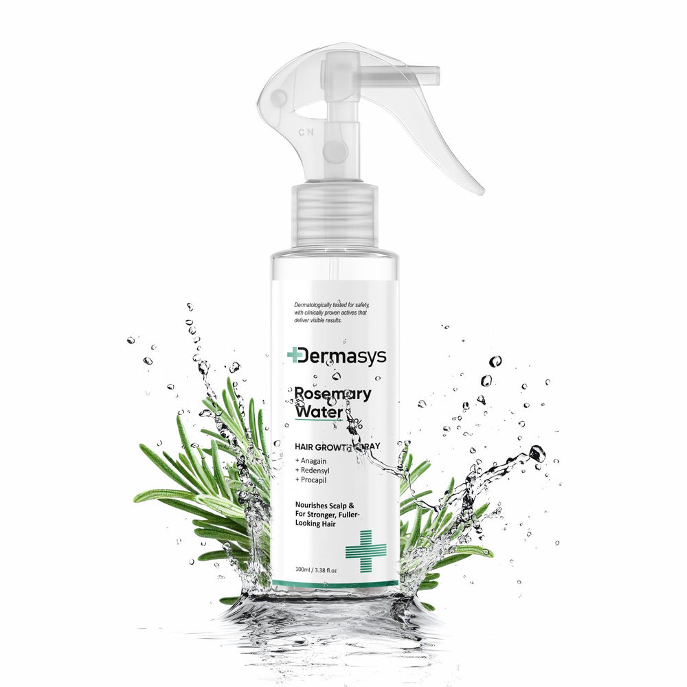 Dermasys Rosemary Hair Growth Spray 100ml for hair fall control and scalp care