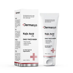 Dermasys 2% Kojic Acid Face Wash for dark spots, pigmentation and glowing skin