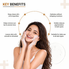 Face wash for pigmentation, tan removal and dark spot care by Dermasys