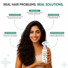 Rosemary Hair Thickening Spray for men and women with weak or thinning hair – Dermasys