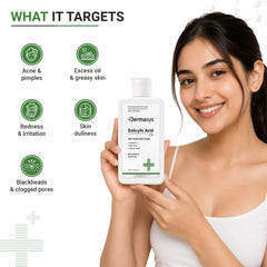 Best salicylic acid face wash for oily skin by Dermasys