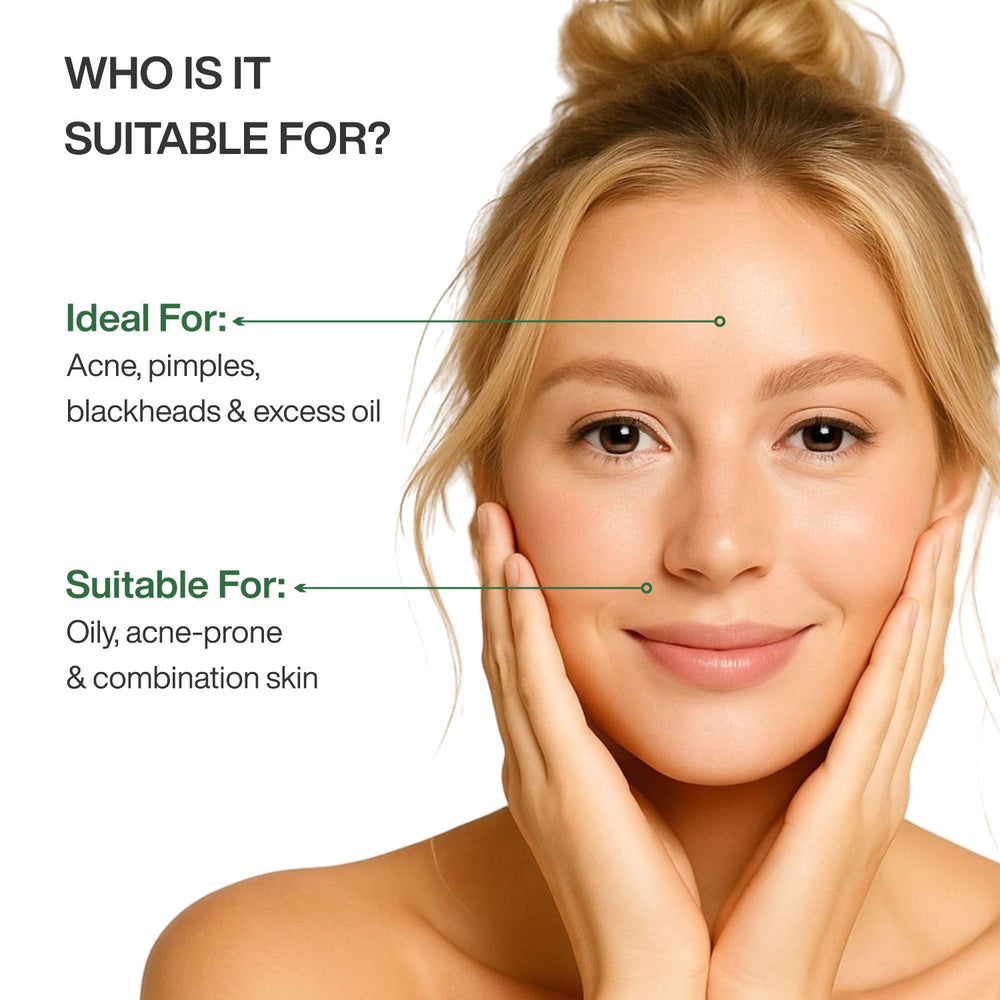 Dermasys Salicylic Acid Face Sheet Mask for oily, acne-prone skin to control excess oil and clear pimples.