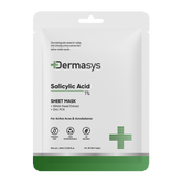 Salicylic Acid Face Sheet Mask for acne-prone and oily skin