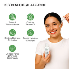 Dermasys Salicylic Acid Face Serum for oily skin and excess oil control