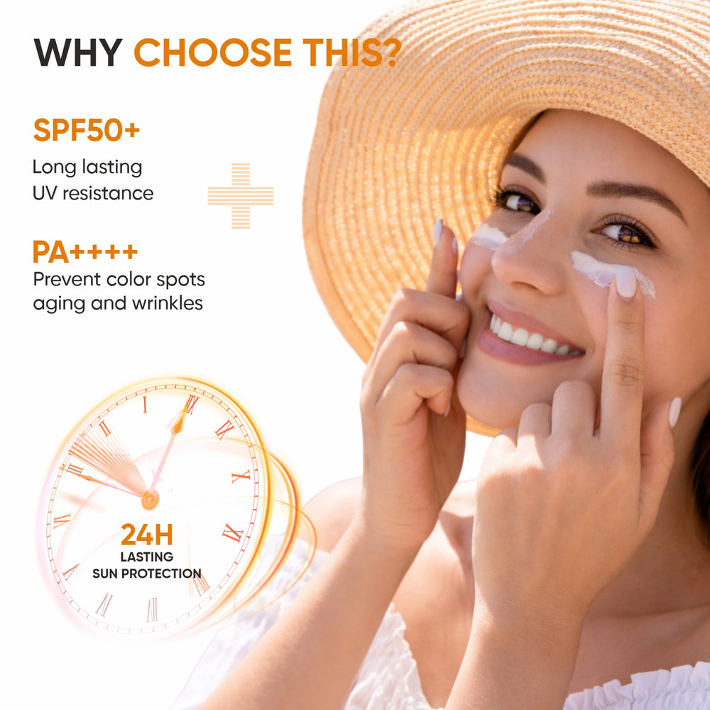 Sunscreen gel SPF 50 for sensitive skin Dermasys multivitamin sunscreen with soothing and lightweight formula