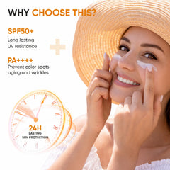 Sunscreen gel SPF 50 for sensitive skin Dermasys multivitamin sunscreen with soothing and lightweight formula