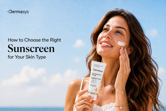 How to choose the best sunscreen for oily, dry, sensitive and combination skin by Dermasys