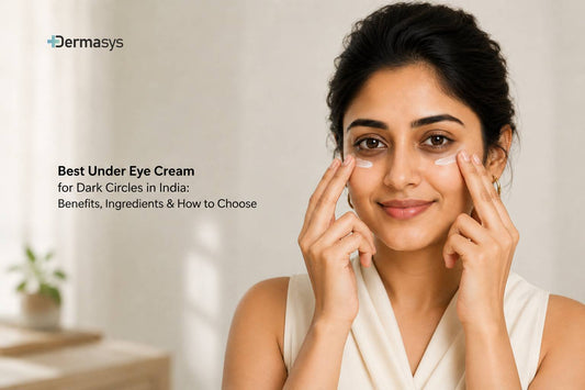 Best under eye cream for dark circles in India by Dermasys