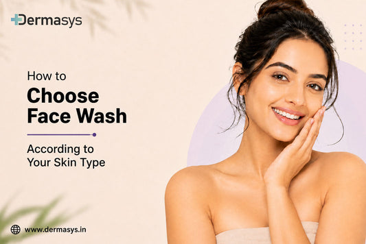 How to choose face wash according to your skin type for oily, dry, sensitive and combination skin