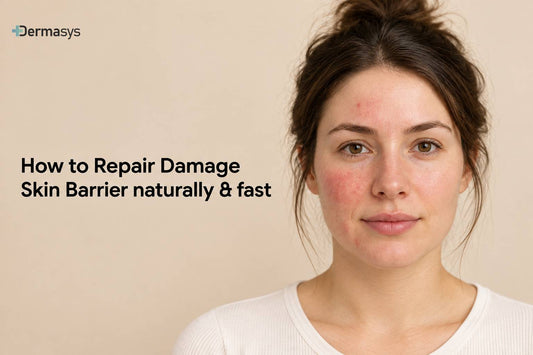 How to repair a damaged skin barrier with a gentle skincare routine