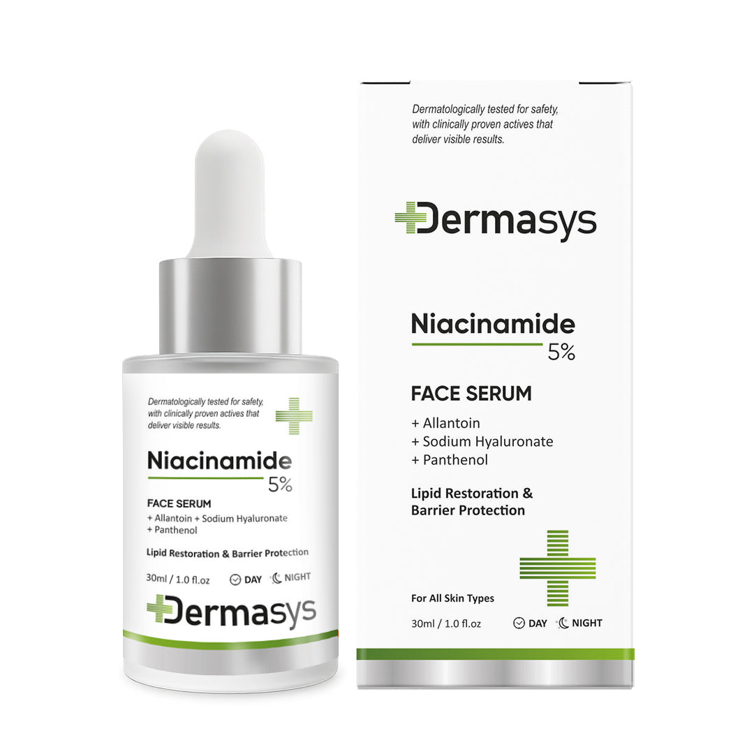 Dermasys 5% Niacinamide Face Serum for dark spots, pores, and uneven skin tone