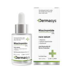Dermasys 5% Niacinamide Face Serum for dark spots, pores, and uneven skin tone
