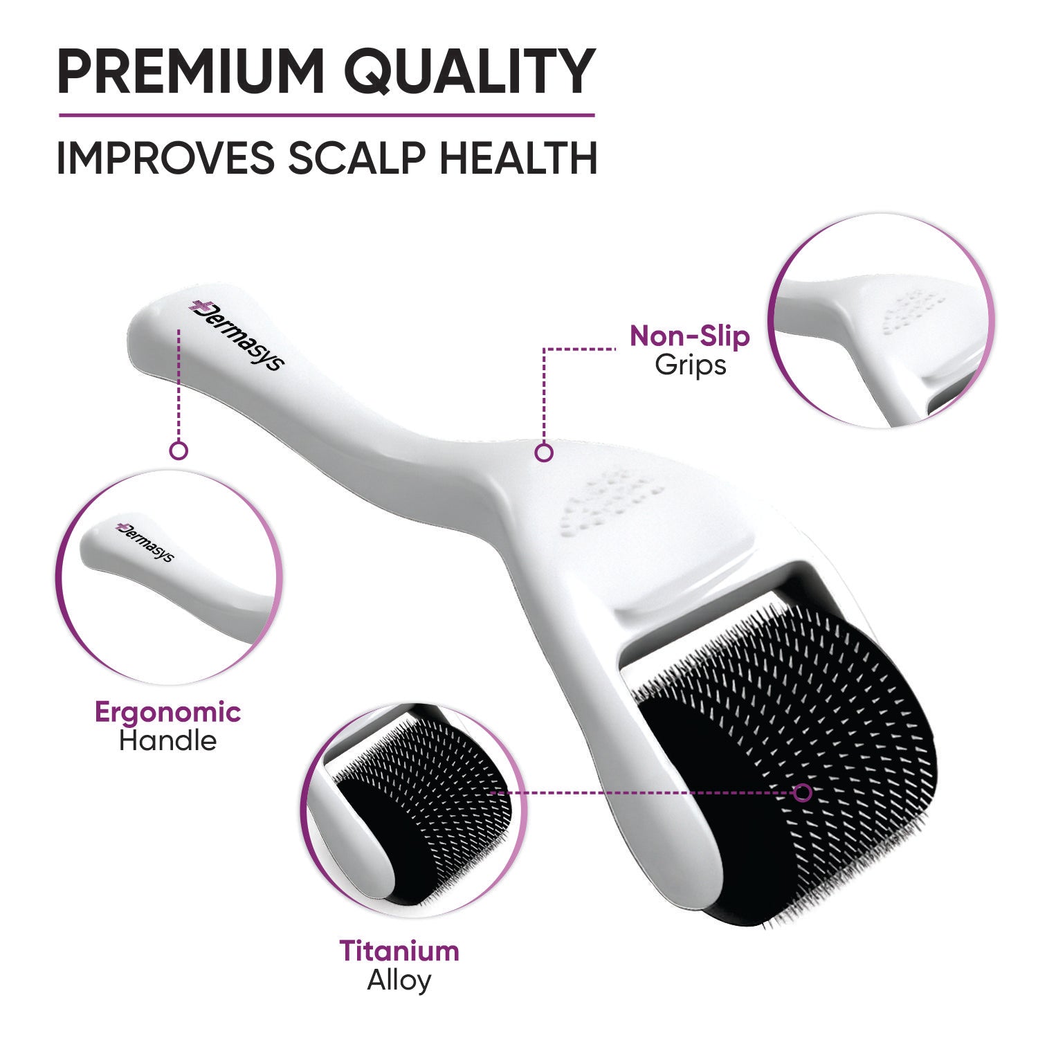 Best derma roller 1mm for hair regrowth and hairline growth