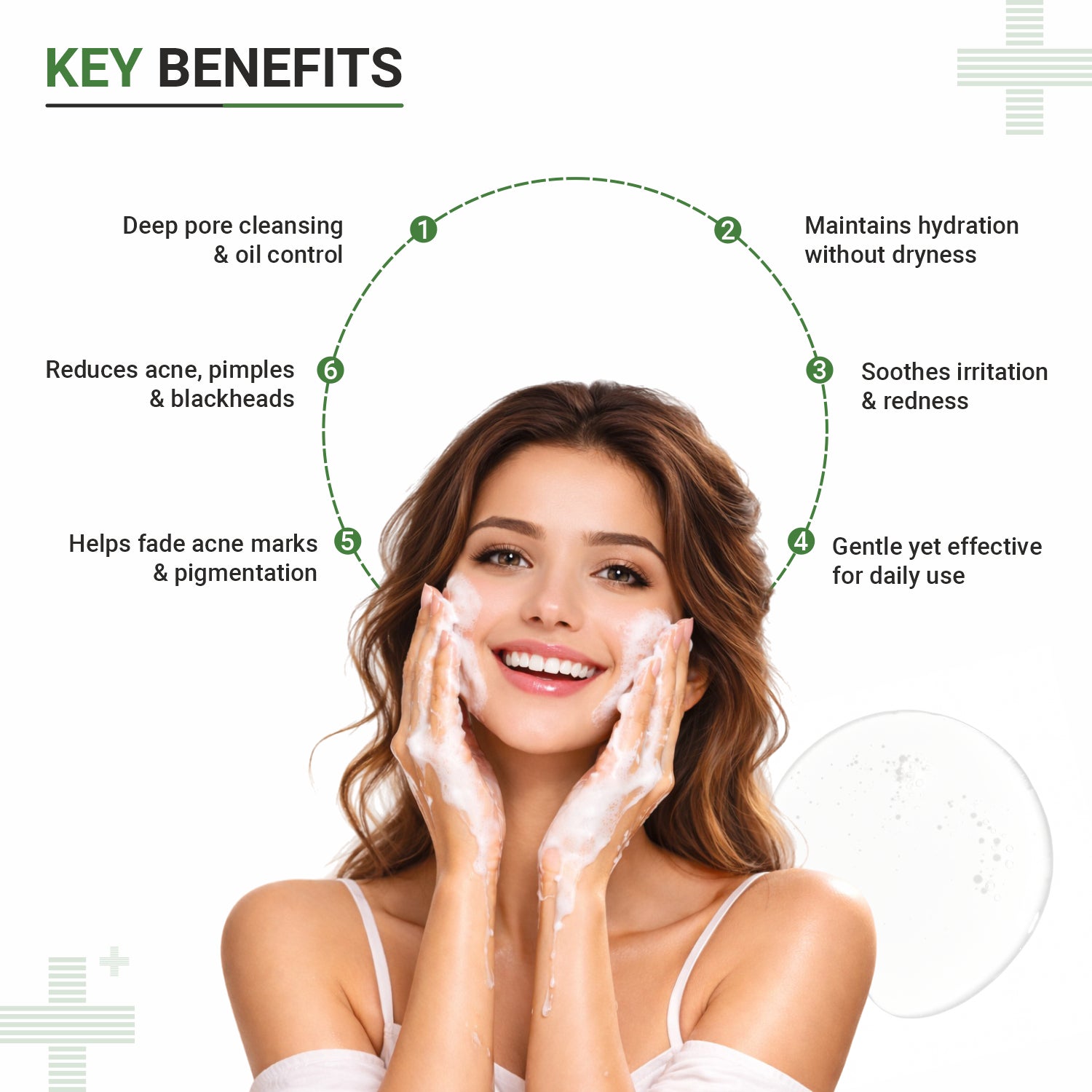 2% Salicylic Acid Face Wash 100ml by Dermasys for clear skin