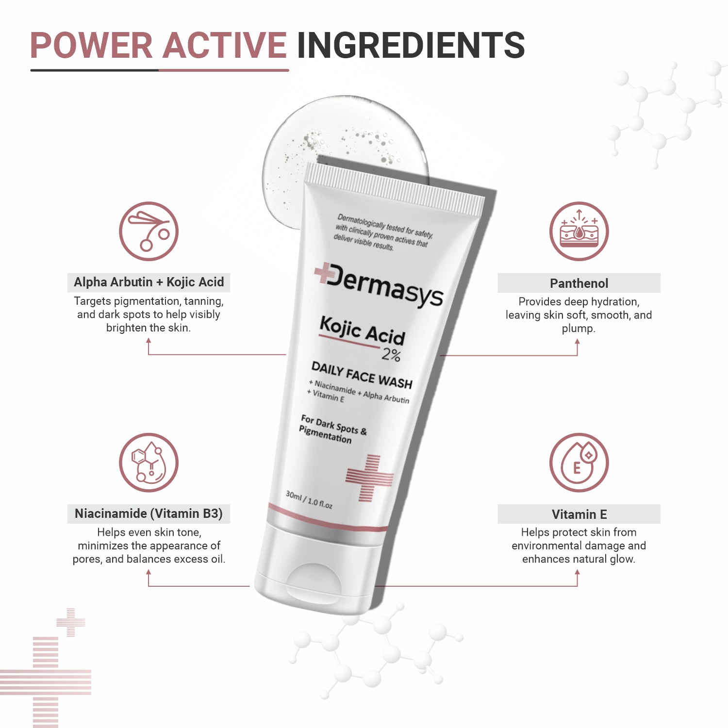 Best kojic acid face wash in India for glowing skin, acne scars and pigmentation suitable for daily gentle cleansing