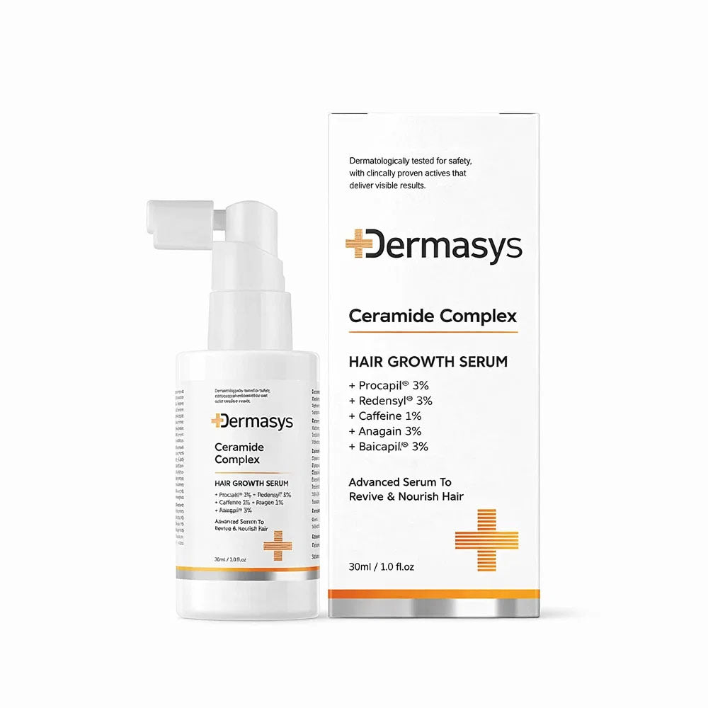 Derma hair growth serum for faster hair regrowth and hair fall control