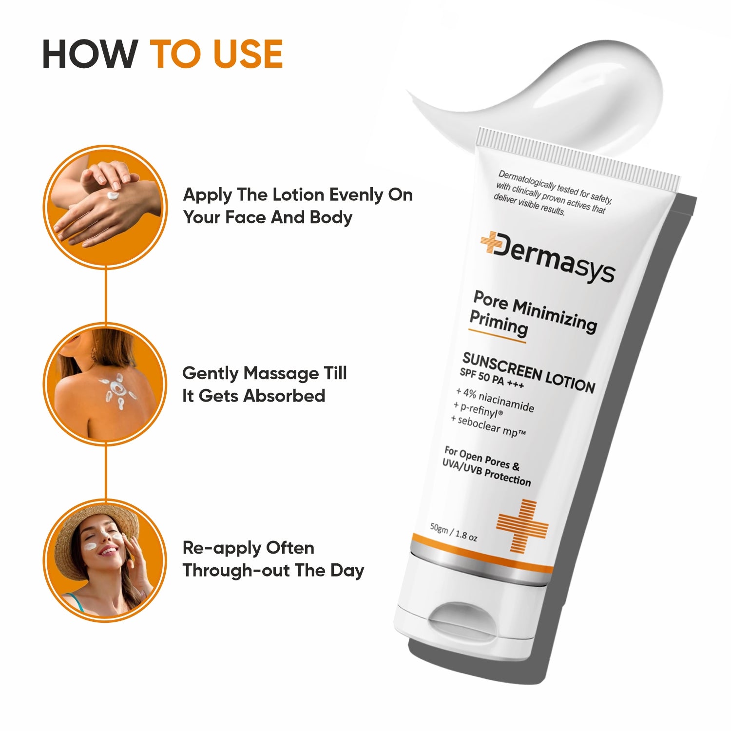 derma sunscreen lotion spf 50 sunscreen lotion for dry skin lightweight daily sun protection