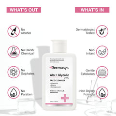 Alpha Lipoic Glycolic Cleanser by Dermasys for dull skin, rough texture and improved skin radiance