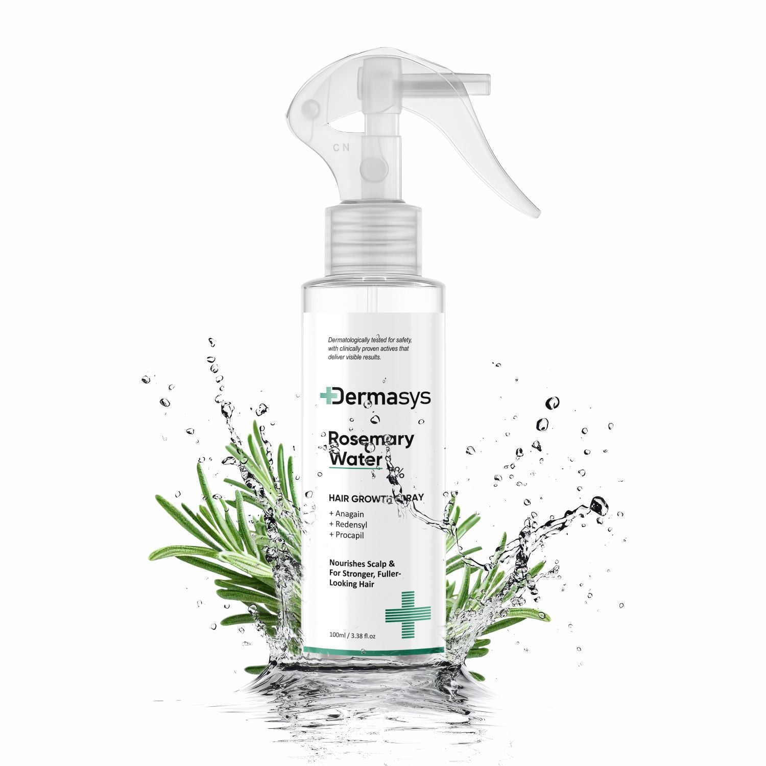 Dermasys Rosemary Hair Growth Spray 100ml for hair fall control and scalp care