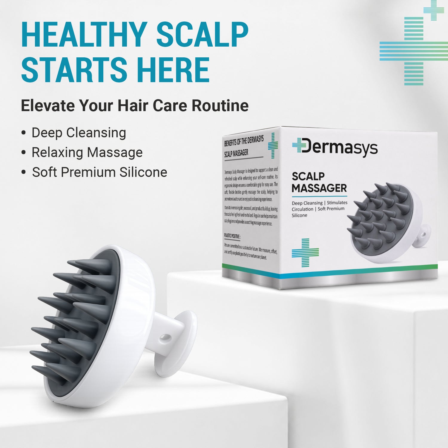 Scalp massager for healthy scalp care, deep cleansing and relaxing hair wash routine