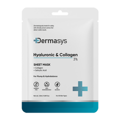 Hyaluronic Collagen Sheet Mask for deep hydration and plump skin
