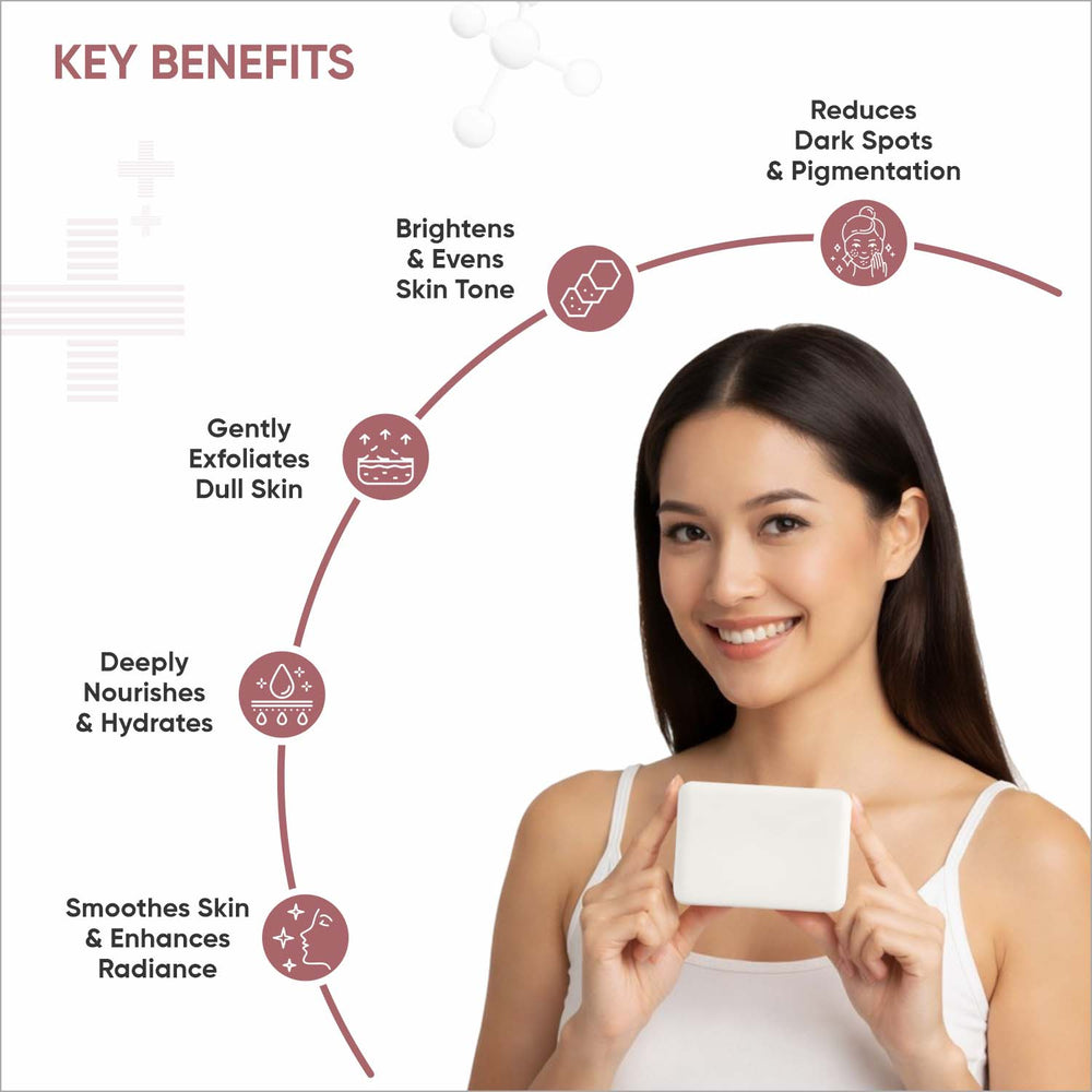 Kojic Acid 1 soap for dark spots, melasma, acne marks, and hyperpigmentation care
