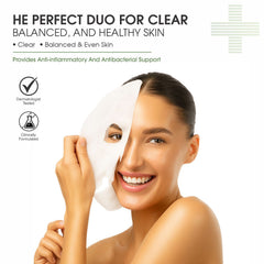 Derma Niacinamide Face Mask designed for pore refining and excess oil control on oily skin.