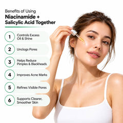 5% Niacinamide & 2% Salicylic Acid Anti-Acne Serum Combo