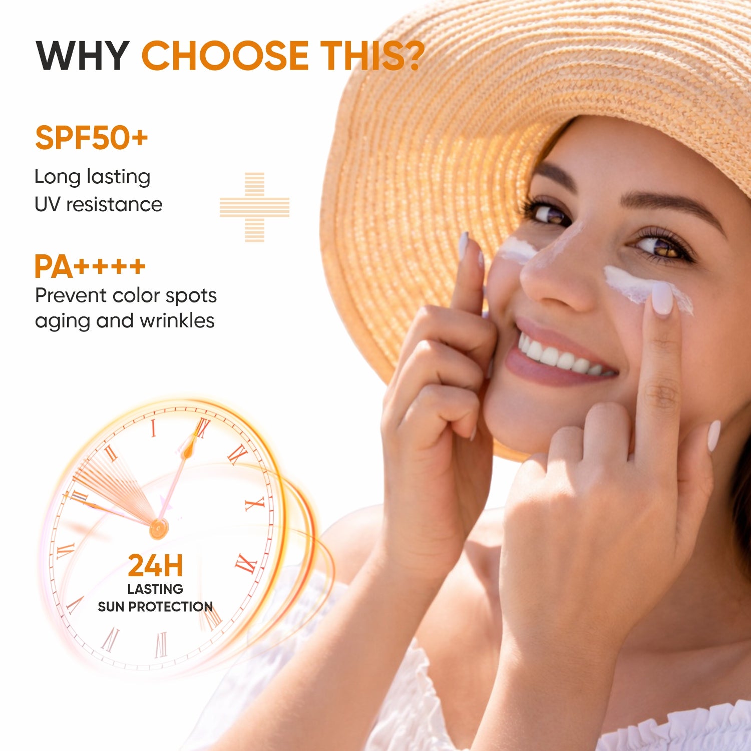 Sunscreen gel SPF 50 for sensitive skin Dermasys multivitamin sunscreen with soothing and lightweight formula